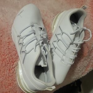 Puma White Athletic Sneakers